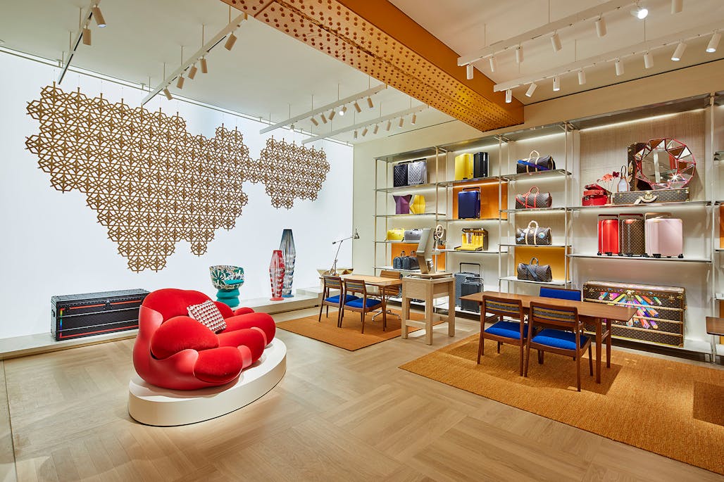 Peter Marino Melds Understated and Chromatic at Maison Louis Vuitton New  Bond Street - Interior Design