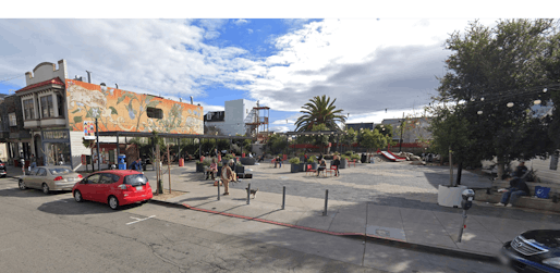 San Francisco’s Noe Valley Town Square Is set to be the site of a $1.7 million public single-toilet restroom. Image: Google Maps