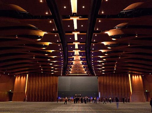 The Grand Ballroom is the largest in the state at 57,500 square feet. It's designed to feel like the inside of an acoustic guitar. - Stephen Jerkins
