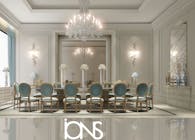 Dining Room Design in Classic French Style Interiors