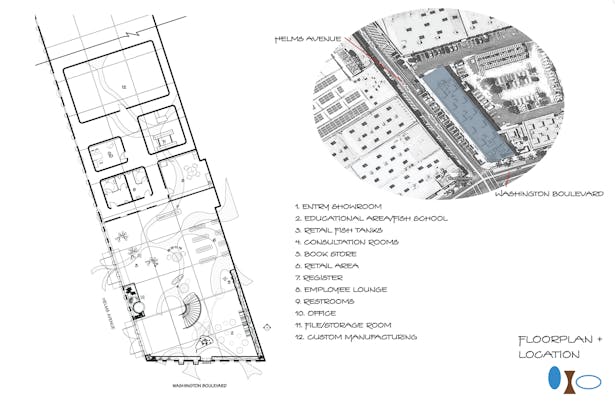 Location and Orientation of Building Tract