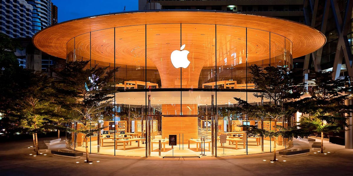 Foster + Partners' cylindrical Apple Central World opens in Bangkok
