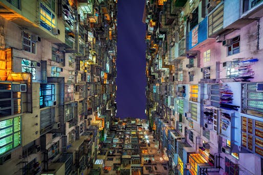 “The Grid” Hong Kong, 2012 by Peter Stewart. Image from our feature article: <a href="https://archinect.com/features/article/150137790/in-focus-peter-stewart-and-his-exploration-into-the-architecturally-unreal">In Focus: Peter Stewart and His Exploration Into the Architecturally Unreal</a>. Image © Peter Stewart