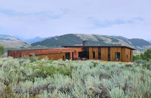 Gros Ventre Residence. Image credit: Dynia Architects
