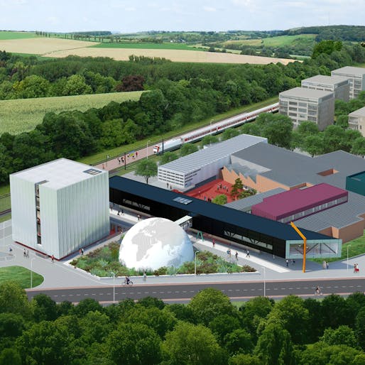 The new C-City in Kerkrade will combine technology, science, and design in one connected museum district. Image courtesy of Shift Architecture Urbanism. 