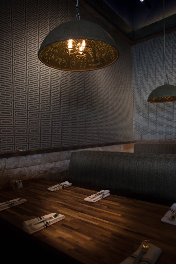 authentic | brand centric restaurant design. vibrant interior finishes with modern industrial styling.
