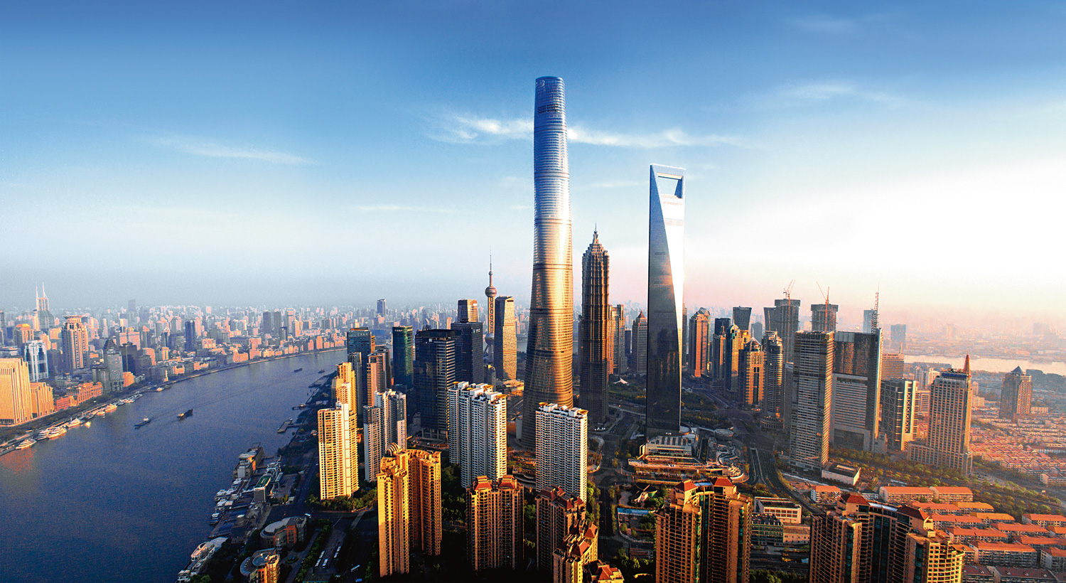 Шанхайская башня Shanghai Tower Китай.