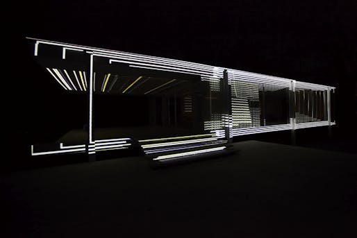 INsite Study No.3 on Mies van der Rohe's Farnsworth House. Photo by Kate Joyce.