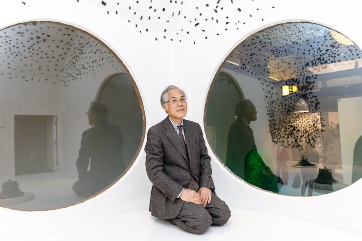 Portrait of architect Terunobu Fujimori. Photo by Miles Willis / Getty Images 