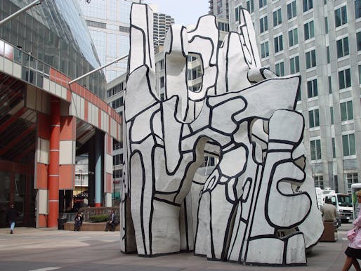 "Monument with Standing Beast" will no longer sit adjacent to the Thompson Center. Image: Fuzzy Gerdes/<a href="https://www.flickr.com/photos/fuzzy/7830387">Flickr</a>