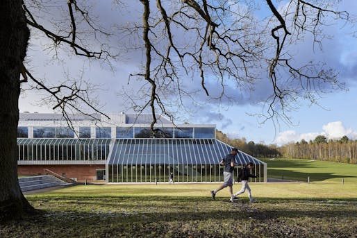 The Burrell Collection, facade by Arup. Image © Hufton+Crow