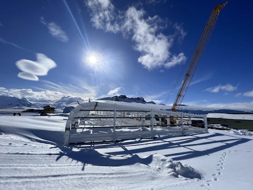 Rothera Research Station Discovery Building. Image: Stuart Webster / BAM