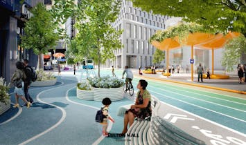 BIG and WXY propose public realm improvements for Downtown Brooklyn