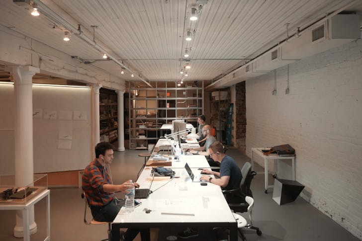 Omaha office. Photograph courtesy of Actual Architecture Co.