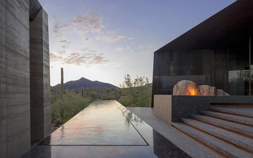 Desert Courtyard House in Scottsdale, AZ by Wendell Burnette Architects; Photo: Bill Timmerman photographs