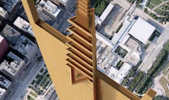 Three unbuilt Frank Lloyd Wright skyscraper projects brought to life by 3D imagery