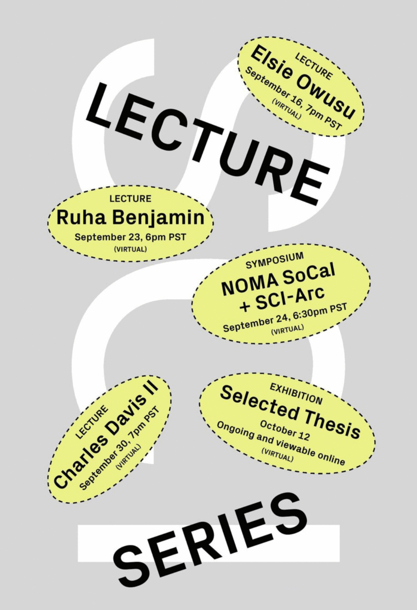 Lecture poster courtesy of SCI-Arc