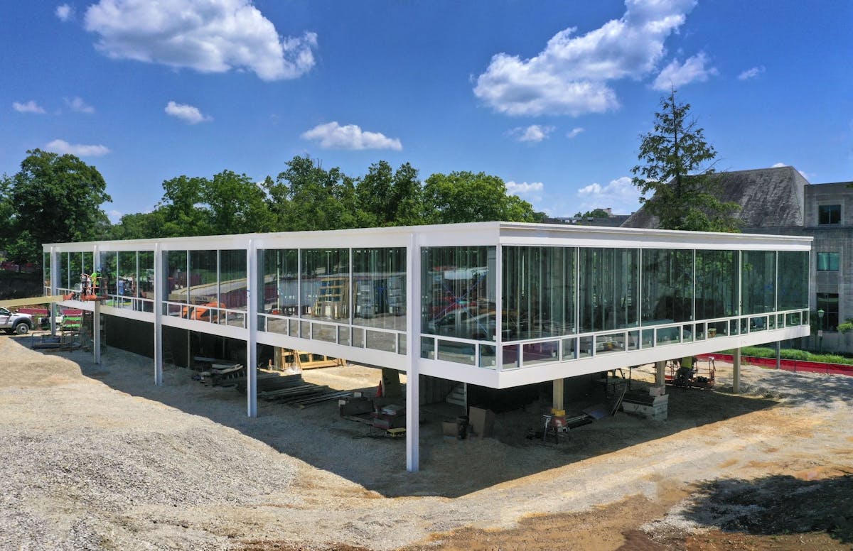 Mies van der Rohe design for Indiana architecture school is being built, 70 years later