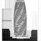 As this diagrammatic section through a near-final version of the tower shows, atriums two and six floors tall link many of the office floors. Foster + Partners, Sheet PA1202, “Bury Street East Illustrative Section,” from a drawing set submitted with the final planning application for 30 St...