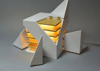 Folding Light (An interactive light sculpture)