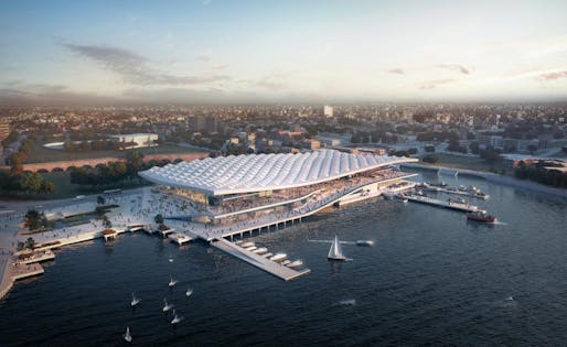 3XN's cutting-edge design for new Sydney Fish Market.
