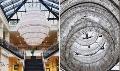 Tadao Ando accused of copying artist Willie Cole's designs with recycled Met Gala chandelier