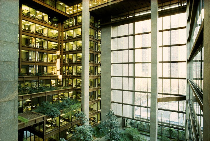 Ford Foundation. Tata Cummins Private Limited. Courtesy of Kevin Roche John Dinkeloo and Associates LLC.