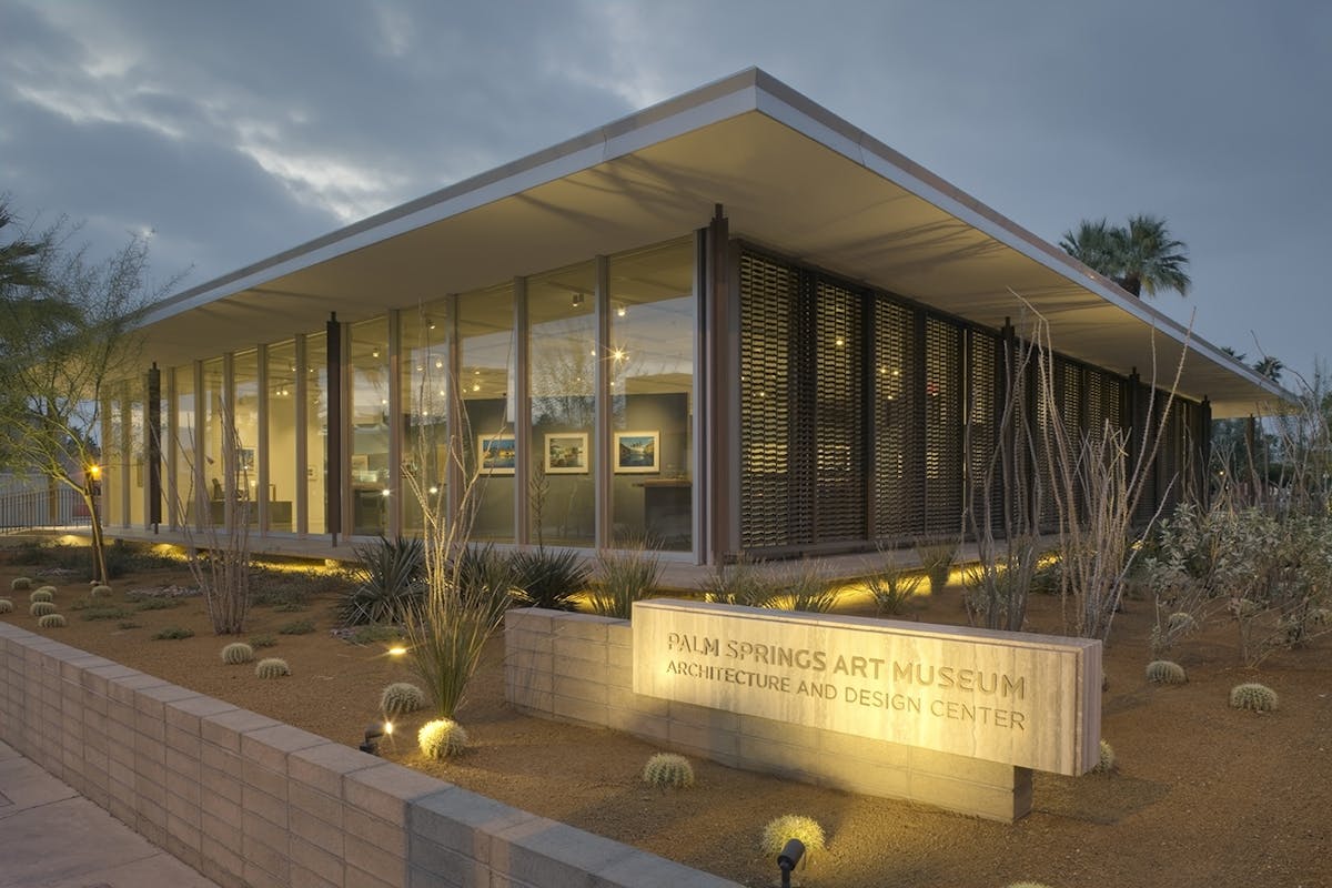 Palm Springs Art Museum Marmol Radziner Archinect