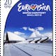 The Center on a 20-qapik stamp for the 2012 Eurovision Song Contest, held in Baku image Uploaded by Cekli829
