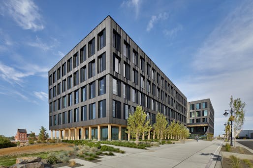 Catalyst Building by Michael Green Architecture. Photo credit: Ben Benschneider.