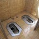 Chinese public toilets. Photo by Keith Hadley.