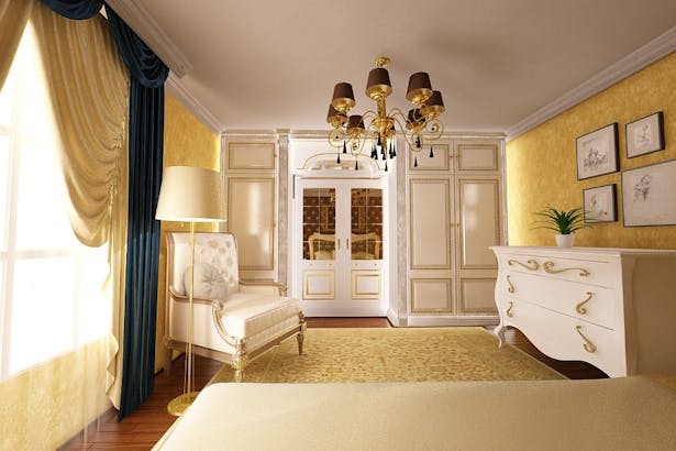 Draft classic interior design houses Bucharest- Nobili Interior Design