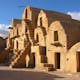 Ksar Ouled Soltane – grain houses nearby Matmata that involve mud-brick domed structures. Credit: Wikipedia