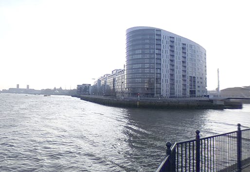 The New Capital Quay development in Greenwich, London. Image via Google Street View.