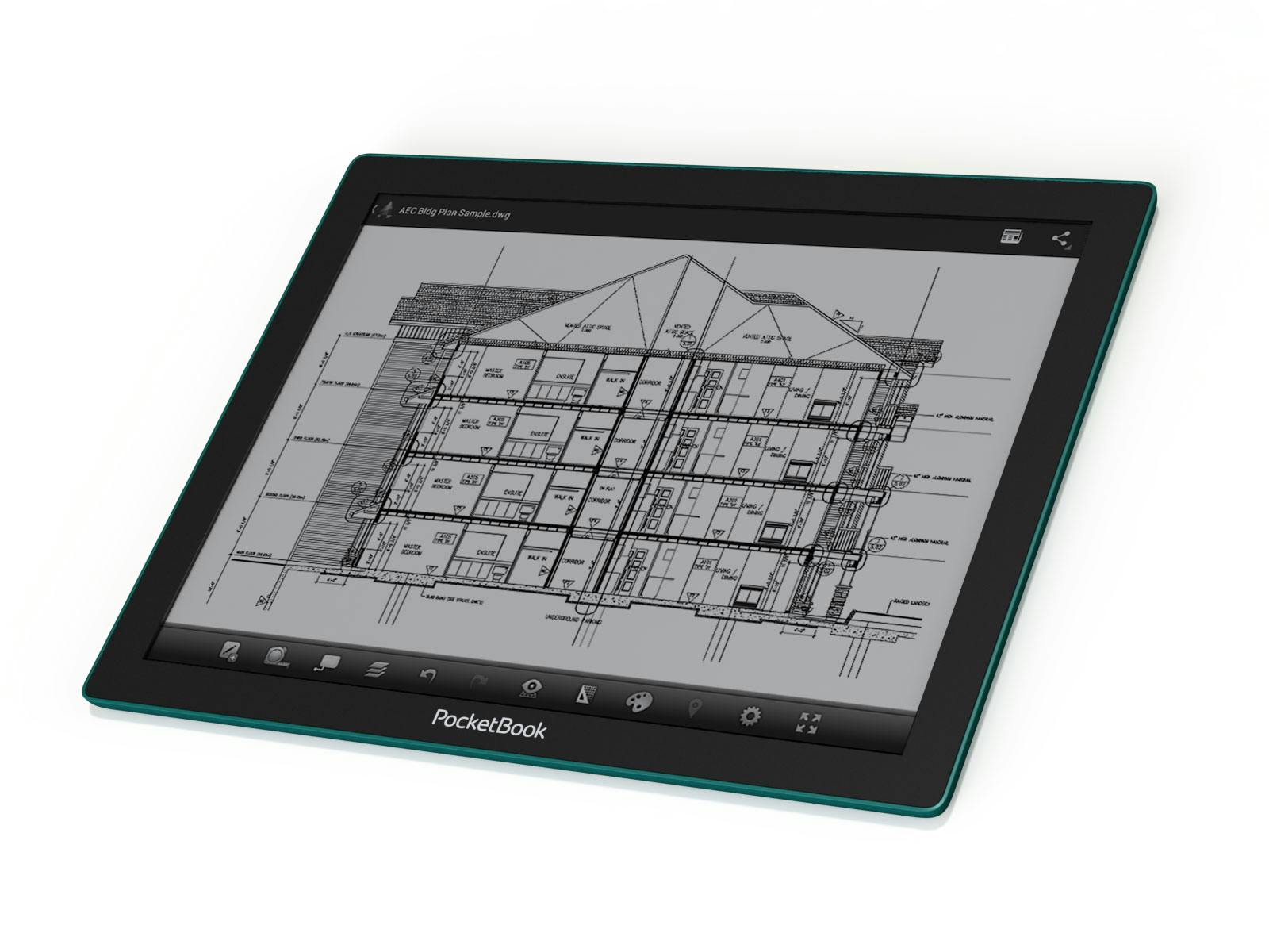 E Ink introduces display and new PocketBook tablet for use on the  construction site, News