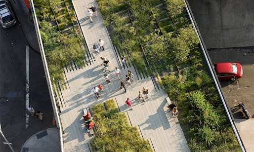 The High Line. Photo: Iwan Baan, image courtesy of Friends of the High Line.