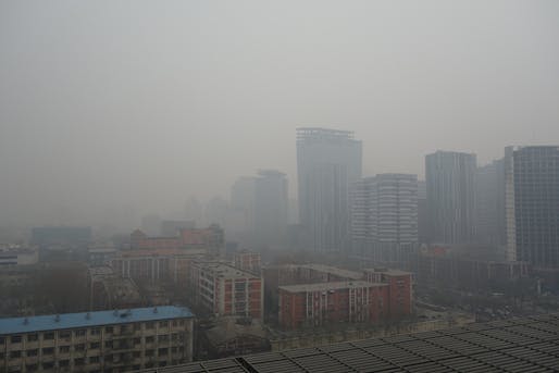 Air pollution in Beijing, via flickr, credit: Kentaro IEMOTO