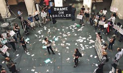 Anti-opioid activists protest Guggenheim's ties to Sackler Family, the prominent art donors making billions from OxyContin