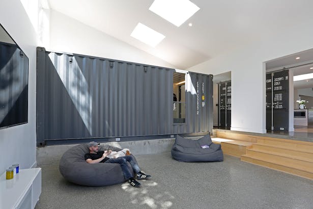 The Wyss Family Container House (Photo: Mark Woods)