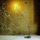 Privat Lampe Des Kunstlers II, Franz West, Meta Memphis, 1989, Iron chain floor lamp, H 170 cm. Courtesy Memphis srl. Photo © Luigi Ghirri, Modena.