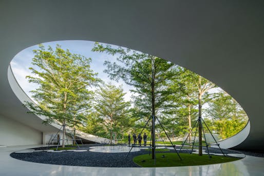 Luxe Art Gallery in Hainan, China by 40 Studio; Landscape: Guangzhou Landscape Bidder Design Co., Ltd., Changsha Moby Landscape Planning & Design Co., Ltd., Landscape Architects 49; Photo: Zhu Di (SHADØO PLAY), He Chuan (Here Space, Here Architecture)