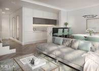 Virtual apartment rendering