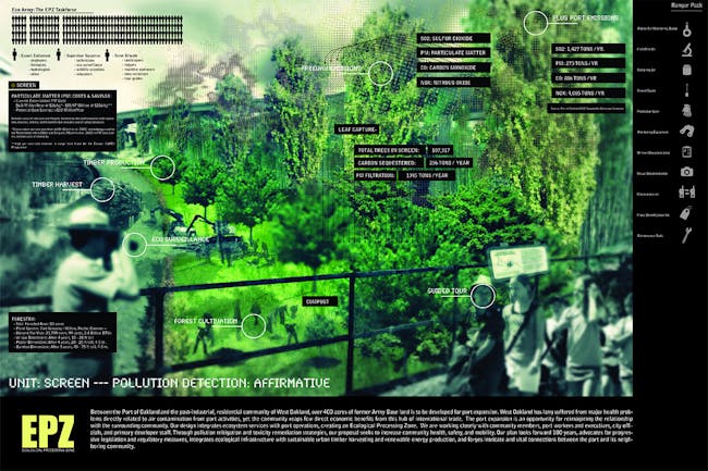 Environmental Impact, Second Place: Ecological Processing Zone (EPZ), Oakland, United States