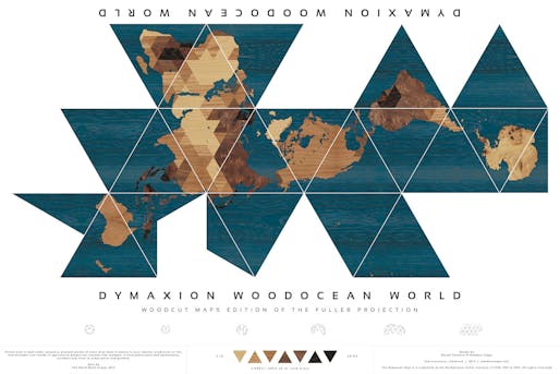 Winner: Dymaxion Woodocean World, Nicole Santucci + Woodcut Maps, United States