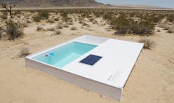 This secret swimming pool in the Mojave desert could be all yours...