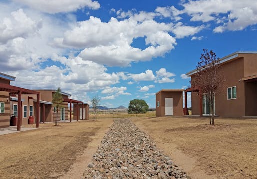 AOS's Wa-Di Housing Development in Santo Domingo Pueblo, New Mexico. Image courtesy Atkin Olshin Schade Architects 