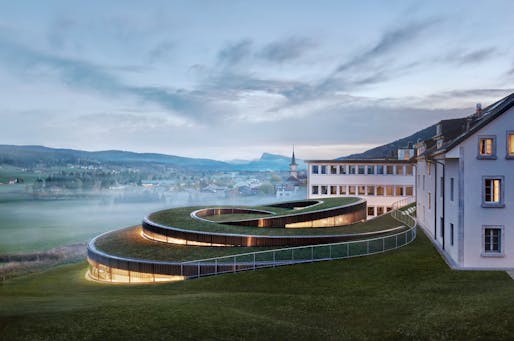 The completed Musée Atelier Audemars Piguet​ in Le Brassus, Switzerland. Image courtesy of Audemars Piguet​.