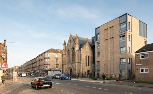 Pictured: Cunningham House, a passive house-standard residential retrofit of a derelict church building in Glasgow, designed by John Gilbert Architects and Page\Park. Image courtesy John Gilbert Architects/Facebook.