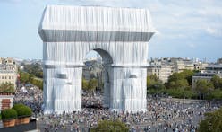Christo and Jeanne-Claude’s wrapped Arc de Triomphe is open to the public