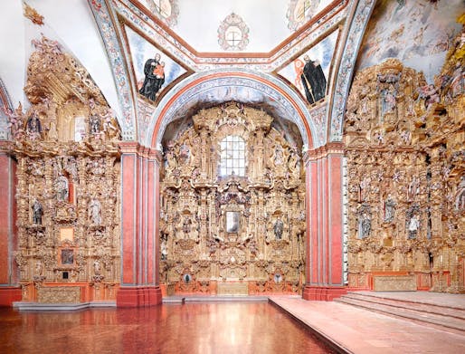 “Museo Nacional del Virreinato Tepotzotlán V,” 2015. (© Candida Höfer, Köln / VG Bild-Kunst, Bonn) Courtesy: Sean Kelly, New York
